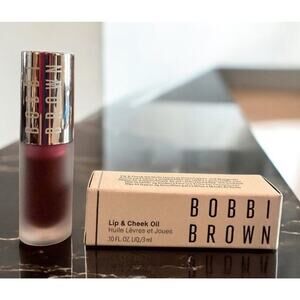 BOBBI BROWN Lip & Cheek Oil 3 mL / .1 Fl Oz (Full Size) EXPOSED ~ NEW IN BOX
